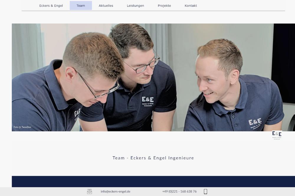 Website www.eckers-engel.de