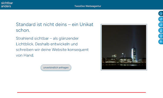 Screenshot www.twoodoo.de/webdesign-duesseldorf/